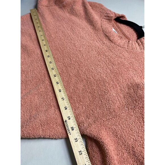 UGG Womens Cozy Teddy Sweater Size XL Cozy Warm Orange Fall Winter Pumpkin - Picture 4 of 13